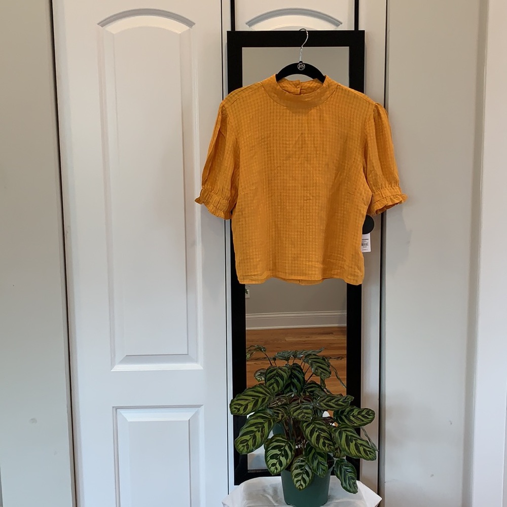 Amuse Society Puff Sleeve Top